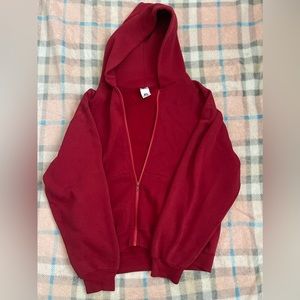 Red Zipper Jacket
